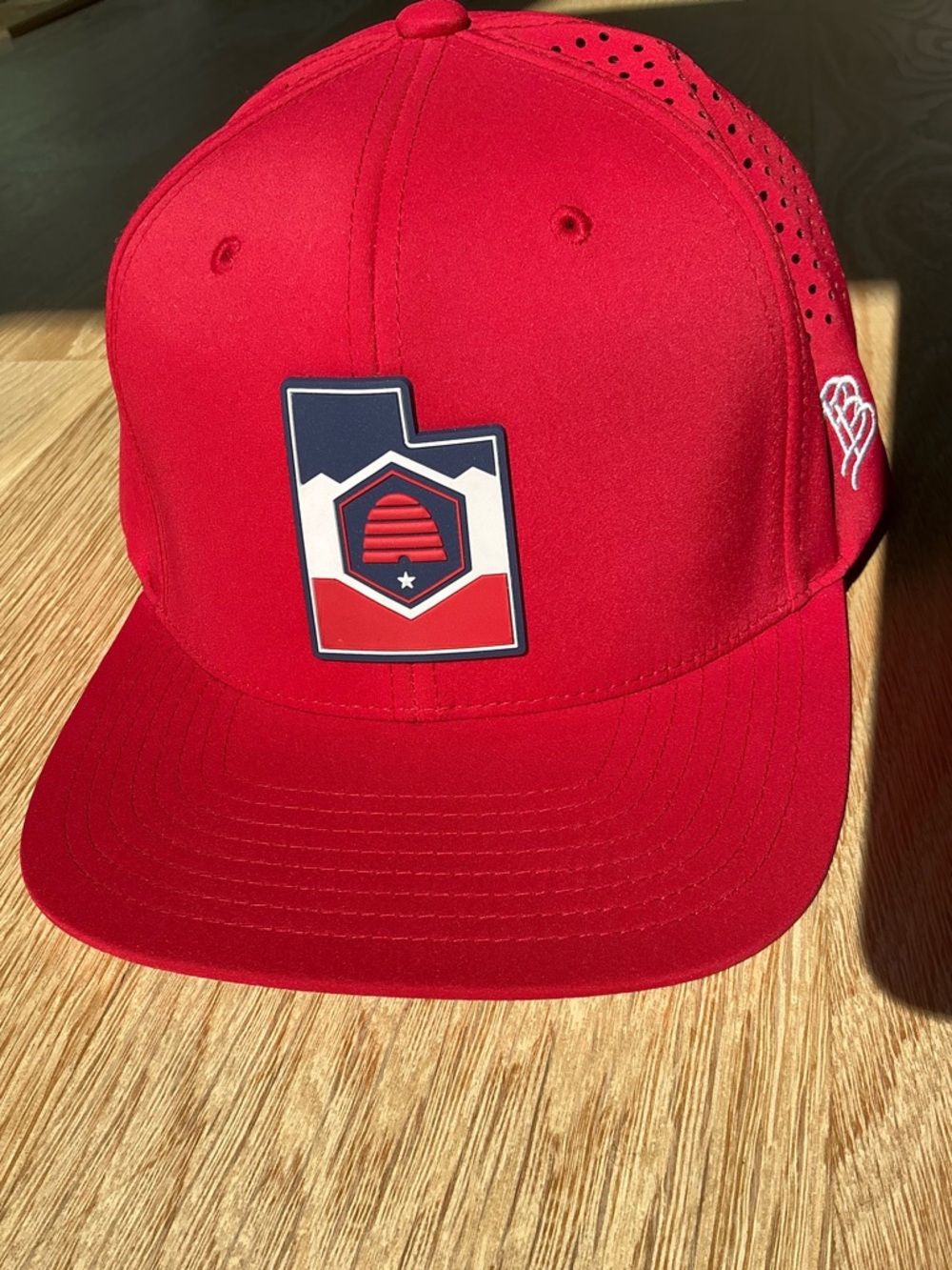 Branded Bills Utah Patriot Series Flat Performance Water Repellent Hat OSFM